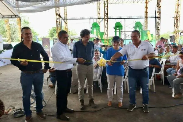 Inauguración de la Planta Extractora de Aceites del Magdalena Medio