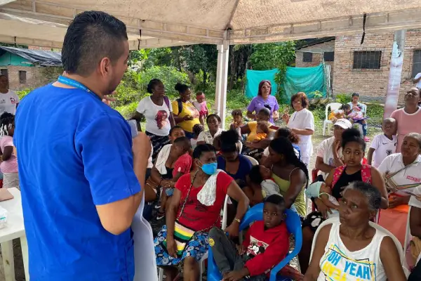 Empresas palmeras se unen en un gesto solidario para transformar el centro de salud de Candelillas en Tumaco