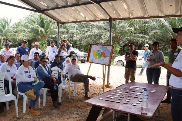 Encuentro de intercambio de experiencias de palmicultores de la Zona Oriental.