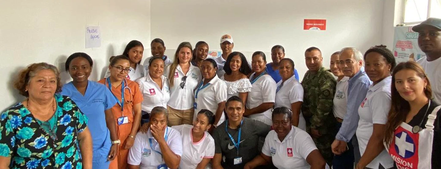 Empresas palmeras se unen en un gesto solidario para transformar el centro de salud de Candelillas en Tumaco
