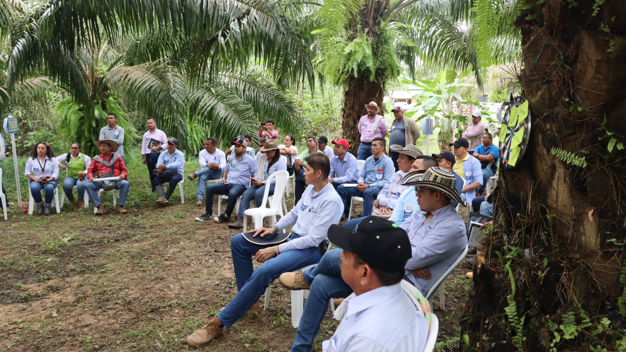 Puerto Parra le abrió sus puertas al Intercambio de Experiencias de palmicultores