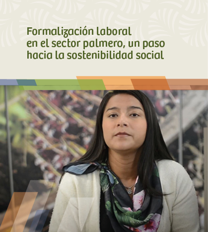 Formalización laboral en el sector palmero, un paso hacia la sostenibilidad social