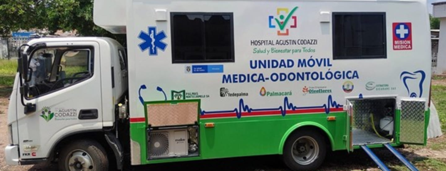 Fedepalma, Alcaldía de Agustín Codazzi, y empresas palmeras entregaron ‘Unidad Móvil Médica – Odontológica’