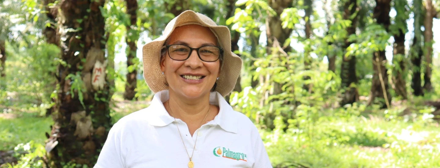Carmen Arce, una palmicultora que inspira a las mujeres de su región