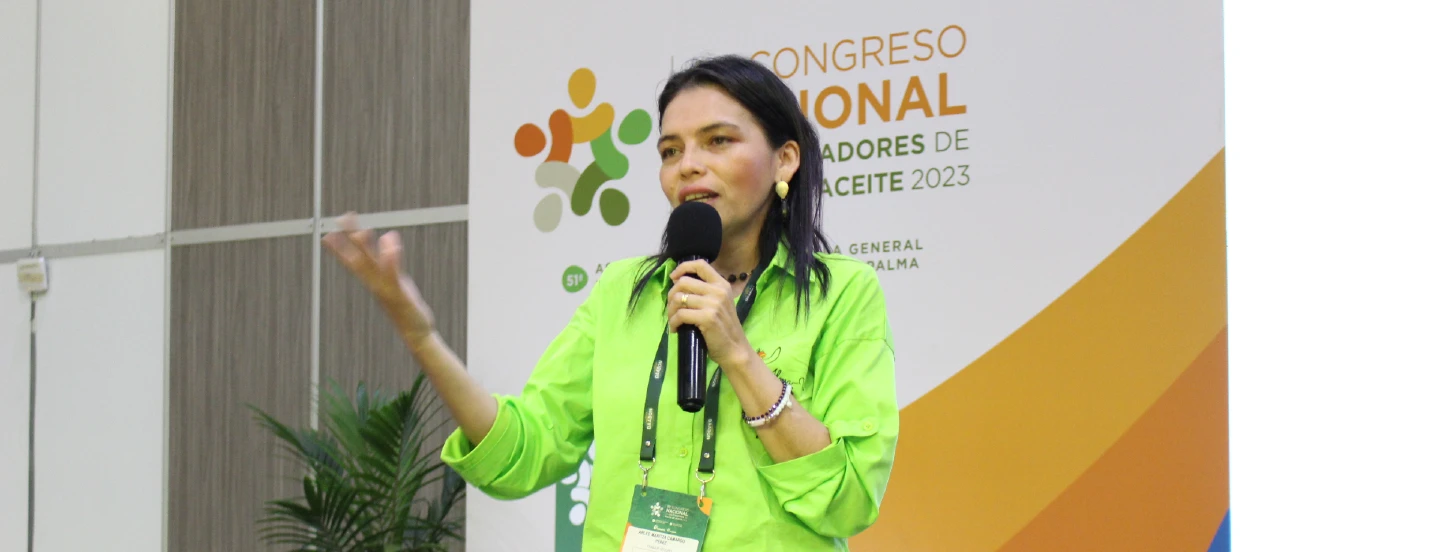 Maritza Camargo, un símbolo de pasión por la palmicultura