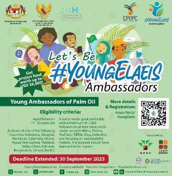 Así puede participar en el programa de embajadores #YoungElaeis de CPOPC