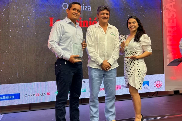 Palnorte S. A. S., recibió dos galardones en los premios de Las Mejores Empresas de Norte de Santander